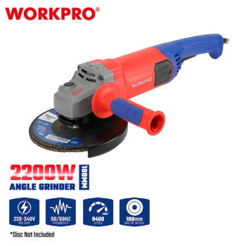 Γωνιακός Τροχός 2200W Φ180mm WP472014 WORKPRO