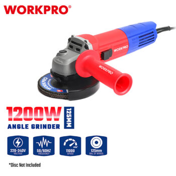Γωνιακός Τροχός 1200W Φ125mm WP472024 WORKPRO